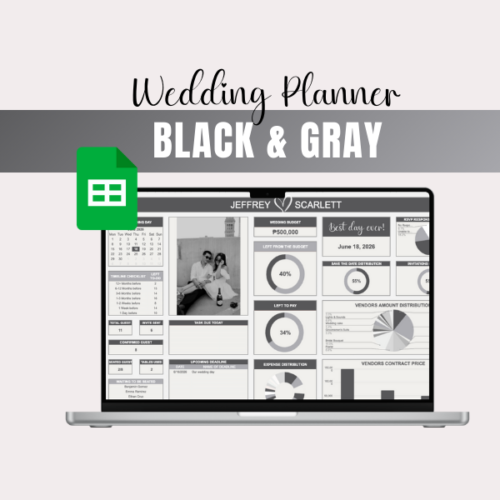Wedding Planning Google Sheet